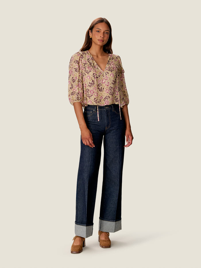 Charlotte Ruffle Top
