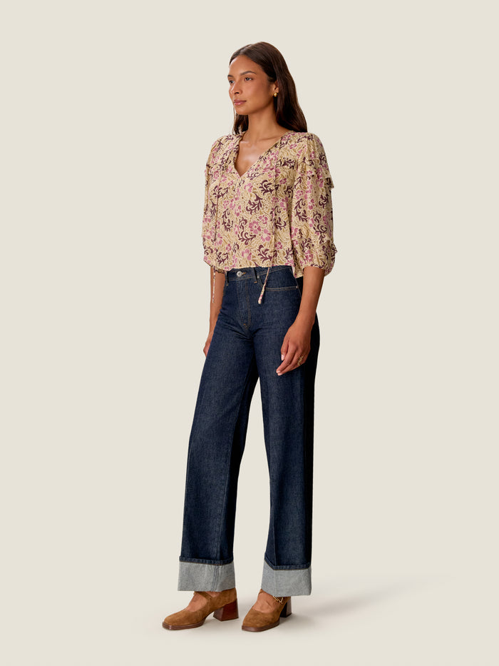 Charlotte Ruffle Top
