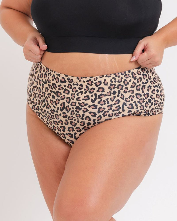Cheetah High-Waist Bottom