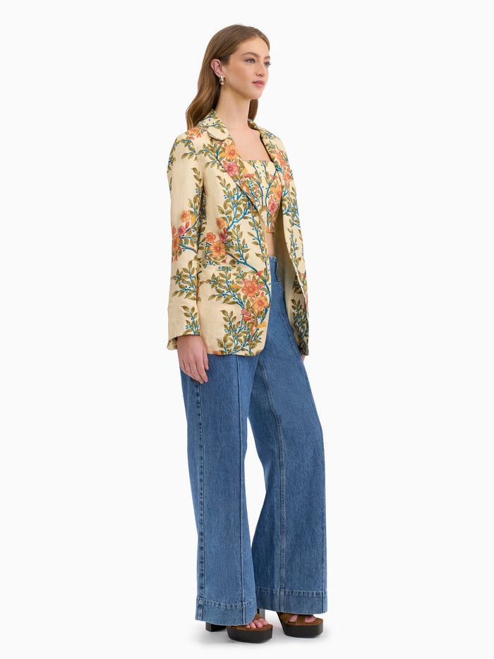 Cleo Printed Blazer