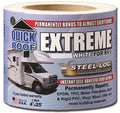 White CoFair Quick Roof Extreme RV Repair Tape 4x25 Roll - Front Label View | United RV Parts
