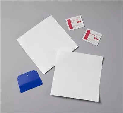 White CoFair Quick Roof Seam Repair Kit UBE88 Components - Flat Lay | United RV Parts