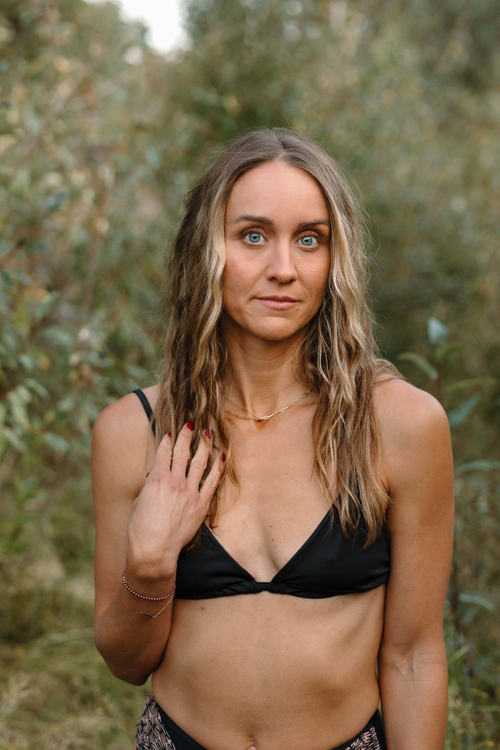 Corvallis Triangle Top -  BLACK