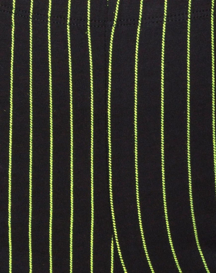 Image of Cycle Short in Neon Pinstripe