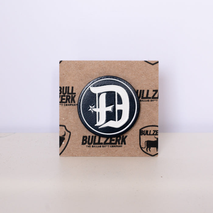 D Spur Enamel Pin