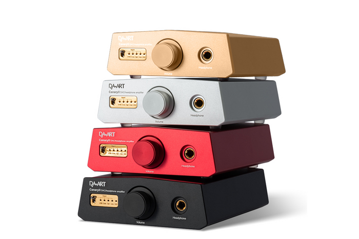 DAART CANARY II ESS9038Q2M Desktop DAC & Headphone Amplifier (YULONG)