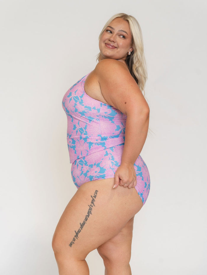 Dahlia Double-Cinch Tankini Top