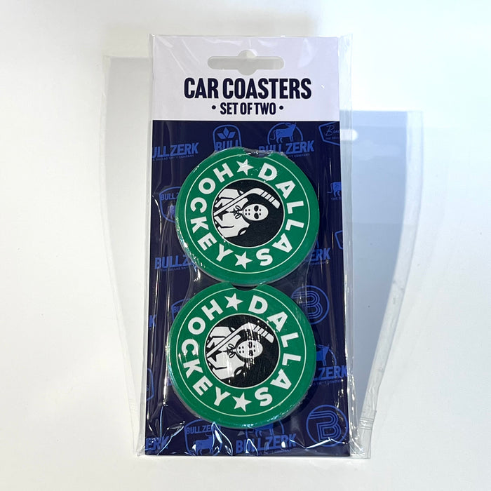 Dallas Hockey Car Coasters