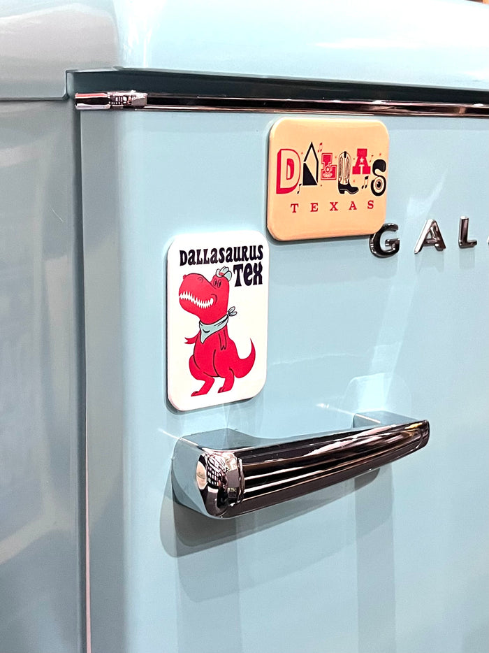 Dallasaurus Tex Magnet