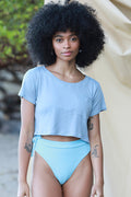 Dkoko Crop T-shirt Bamboo + Organic Cotton