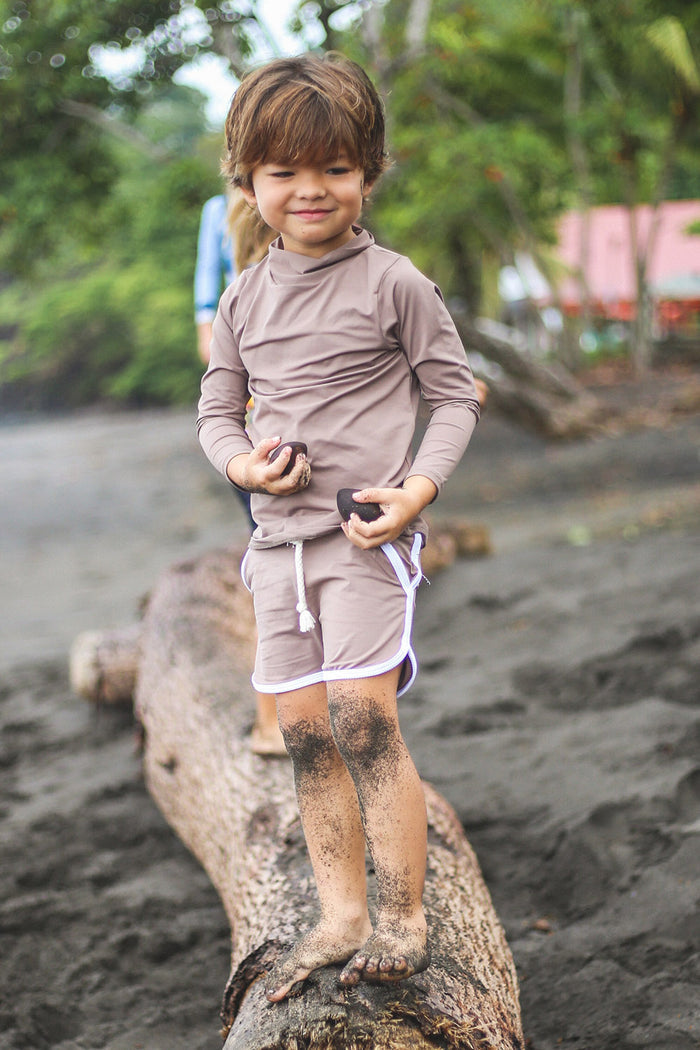 Dkoko Mini Sporty Shorts in Earth