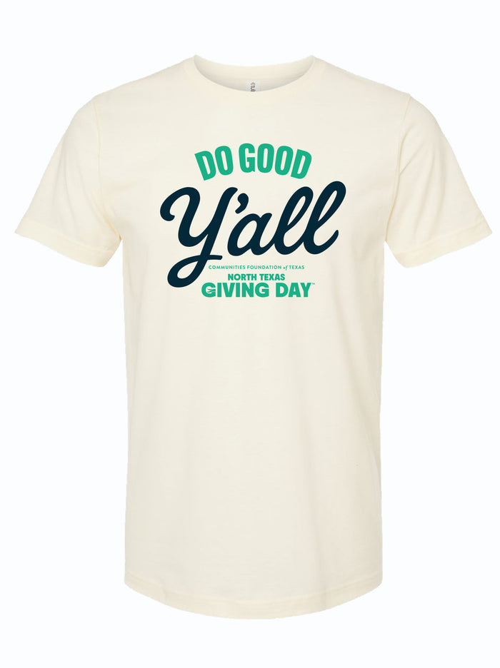 Do Good Y'all T-Shirt - Natural