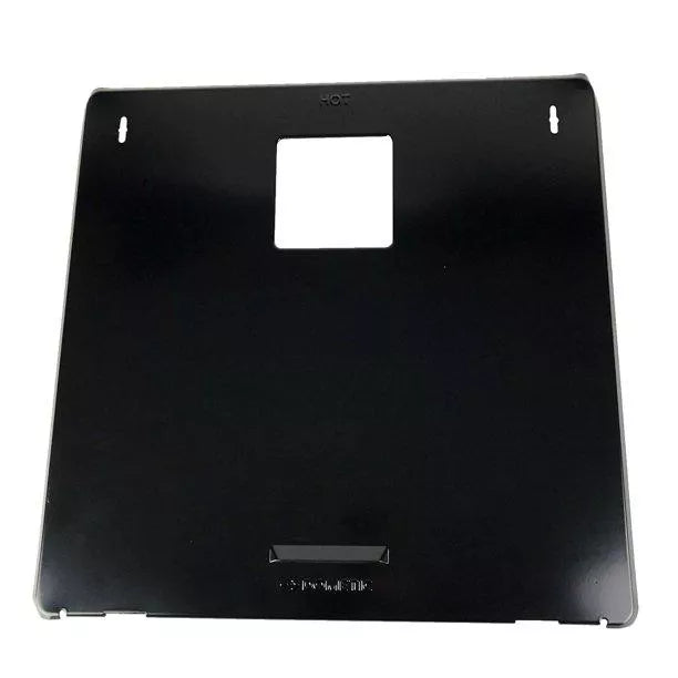 Black Dometic RV Water Heater Door 94965 - Front View | United RV Parts
