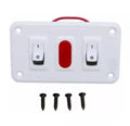 Dometic RV Water Heater Power Switch 91230 with Mounting Screws - Front View | United RV Parts