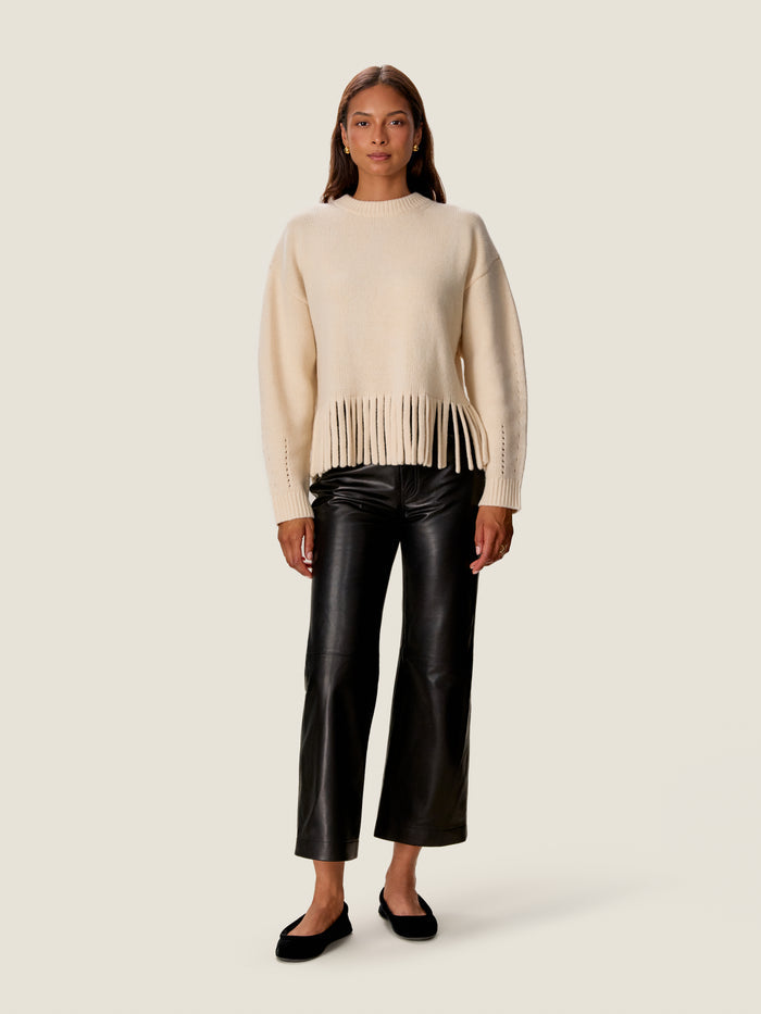 Emelia Fringe Sweater