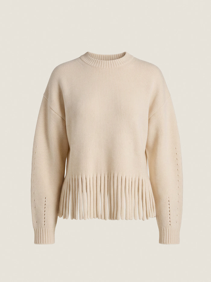Emelia Fringe Sweater