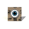 Eyeball Enamel Pin featuring a detailed eyeball design on a textured background. Perfect as a Texas themed gift, this soft enamel metal pin makes a unique souvenir from Texas, ideal for any collector of Dallas souvenirs or Texan gifts.