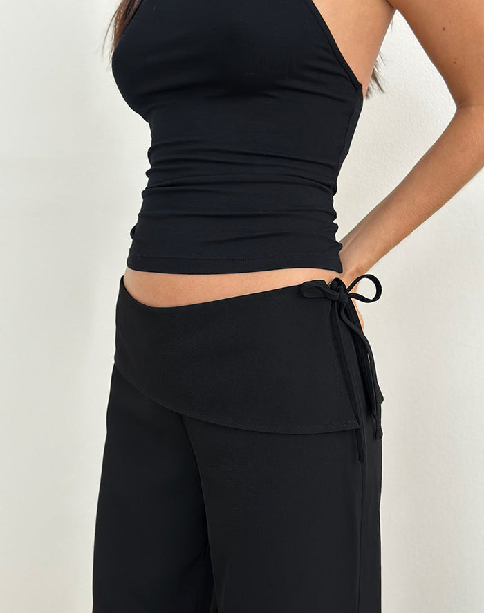 Image of Faria Trouser in Tailoring Black