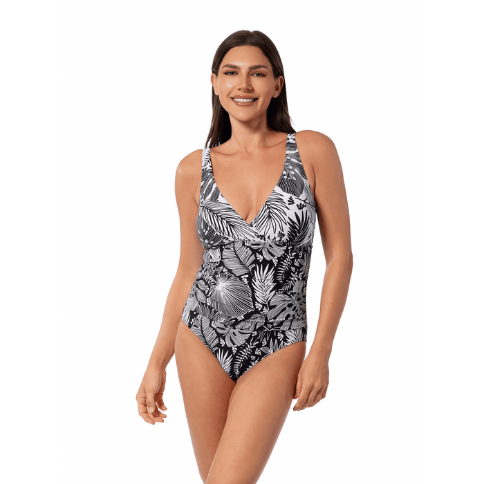 FOREST BLAST PATTY SURPLICE ONE PIECE | FINAL SALE