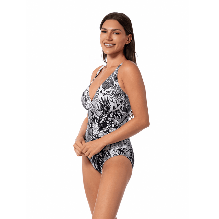 FOREST BLAST PATTY SURPLICE ONE PIECE | FINAL SALE