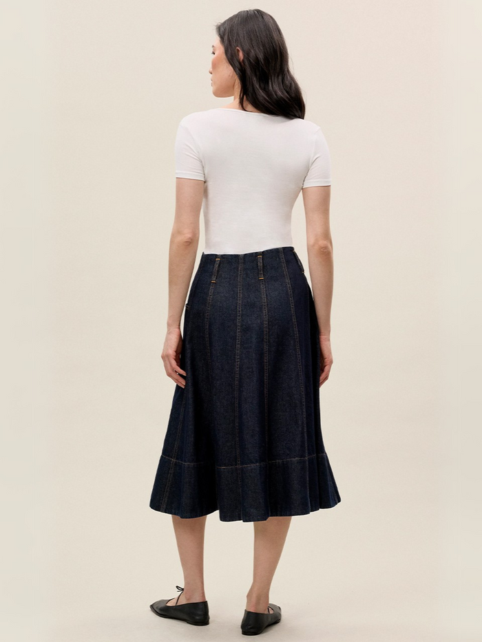 Gabrielle Denim Skirt
