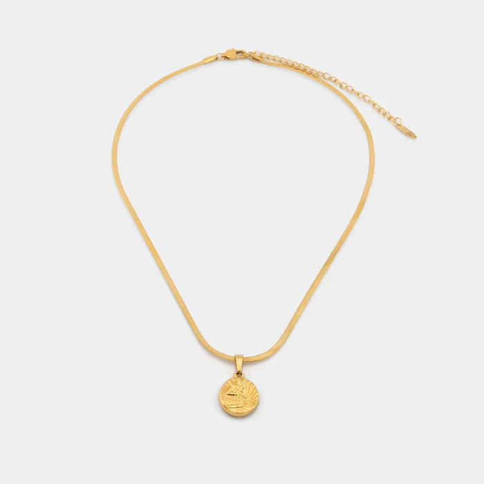Get Back Oceanside Herringbone Choker