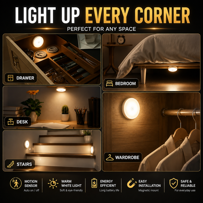 Glowsmart motion lights
