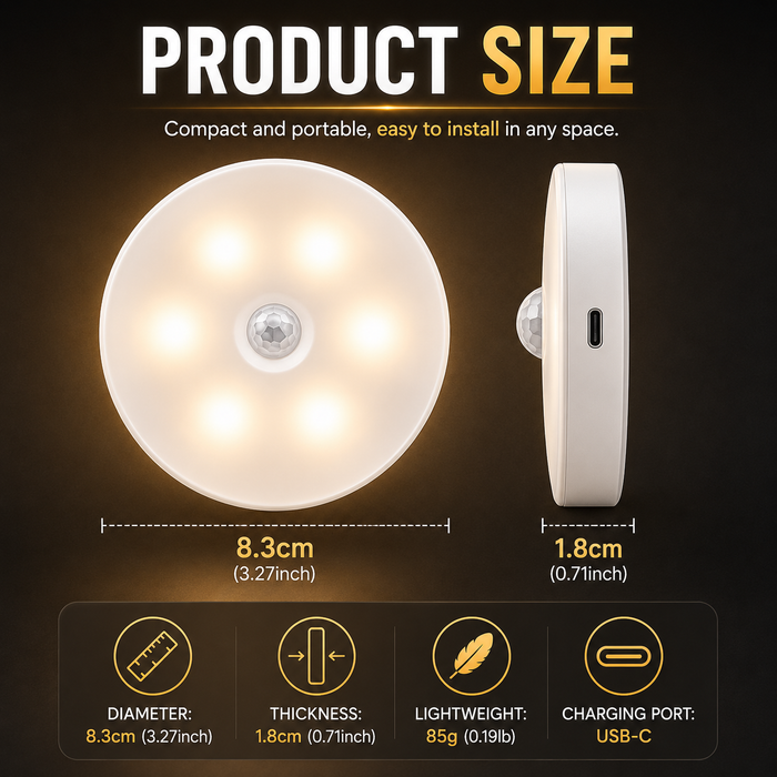 Glowsmart motion lights