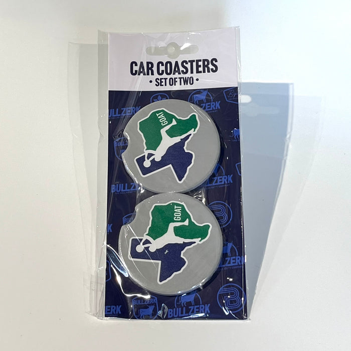 GOAT Car Coasters