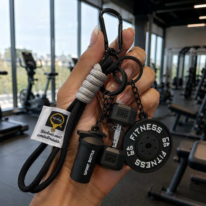 Gym lover keychains