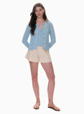 Hannah Pointelle Cardigan