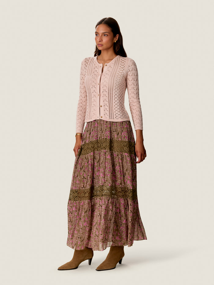 Hannah Pointelle Cardigan
