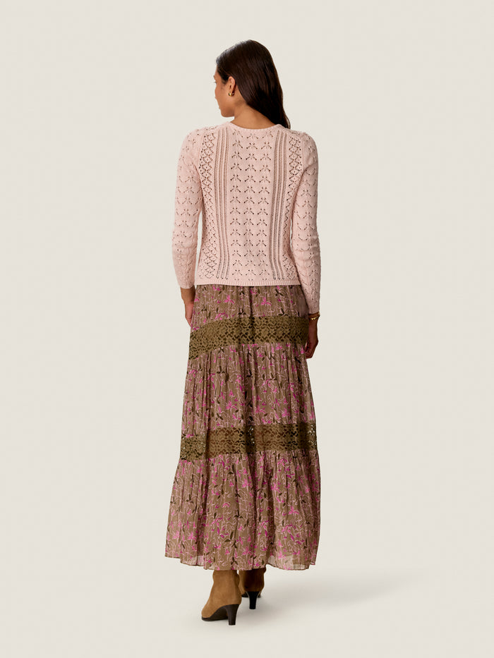 Hannah Pointelle Cardigan