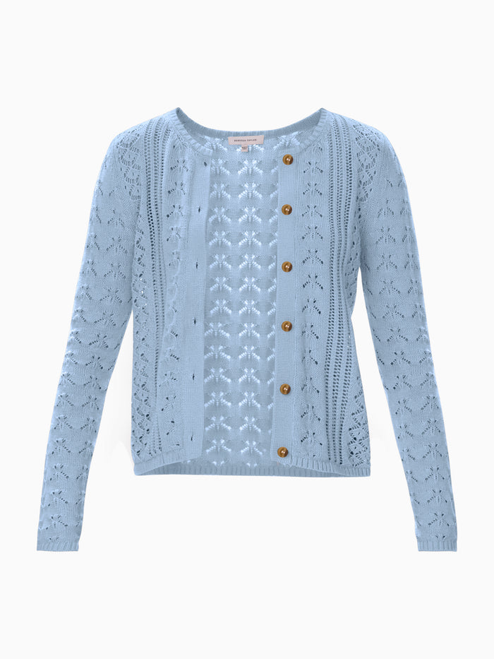 Hannah Pointelle Cardigan