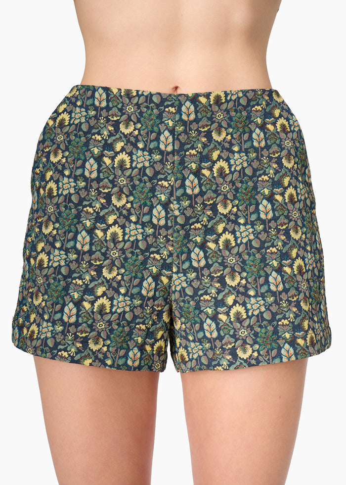 Harland Brocade Short Tapestry Floral