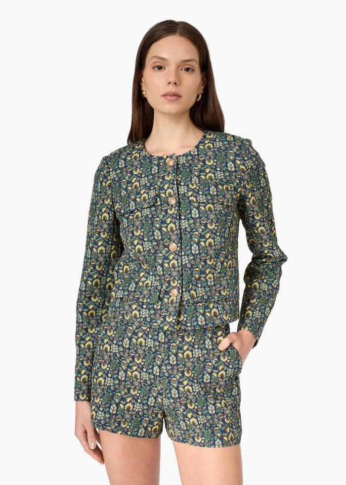 Harland Brocade Short Tapestry Floral