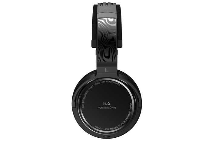 HarmonicDyne Black Hole 50mm Dynamic Driver Over-ear Headphone