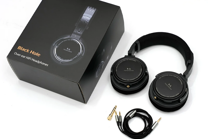 HarmonicDyne Black Hole 50mm Dynamic Driver Over-ear Headphone