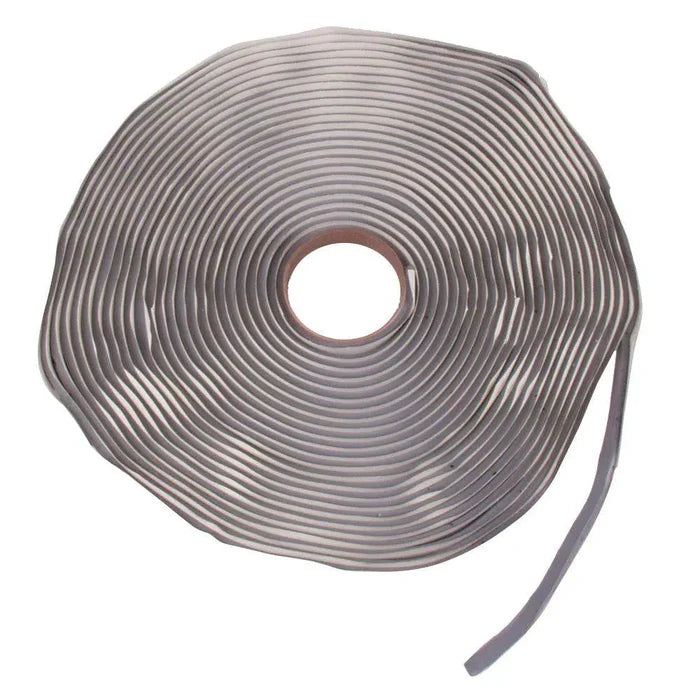 Grey Hengs Butyl Tape 30 Foot Roll - Top View RV Sealing | United RV Parts