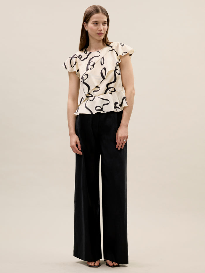 Hollis Satin Top