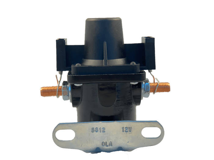 Black Intellitec Battery Disconnect Relay 12V - Front Mount View | United RV Parts