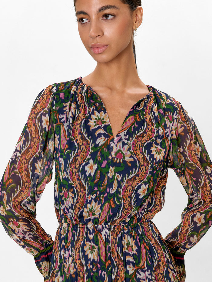 Isha Long Sleeve Dress