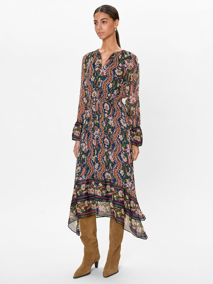 Isha Long Sleeve Dress