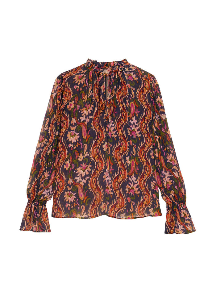 Isha Printed Blouse