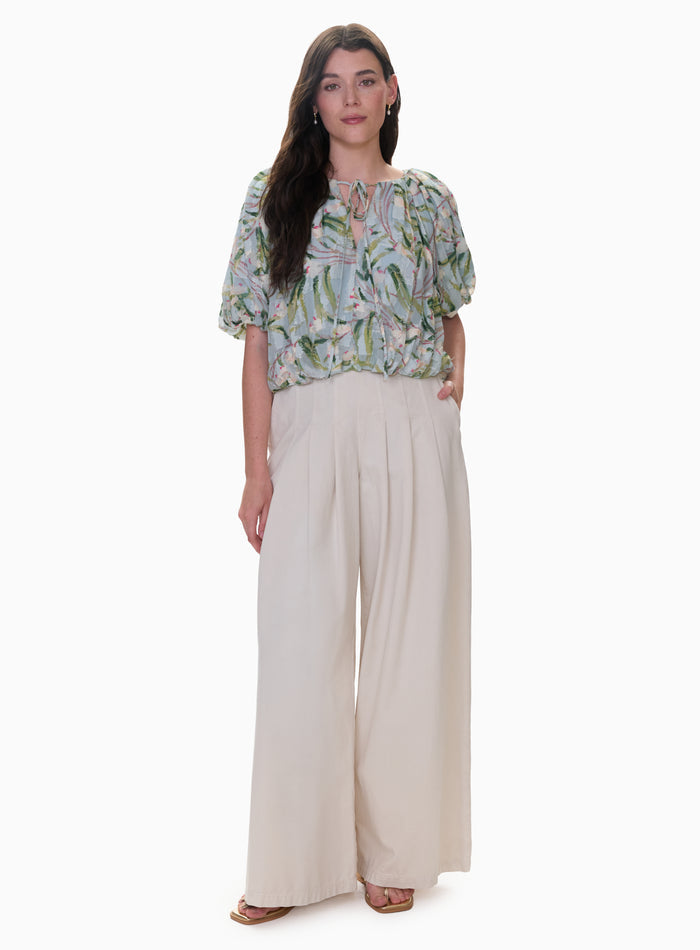 Isla Bubble Crop Top