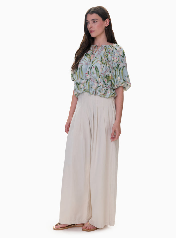 Isla Bubble Crop Top