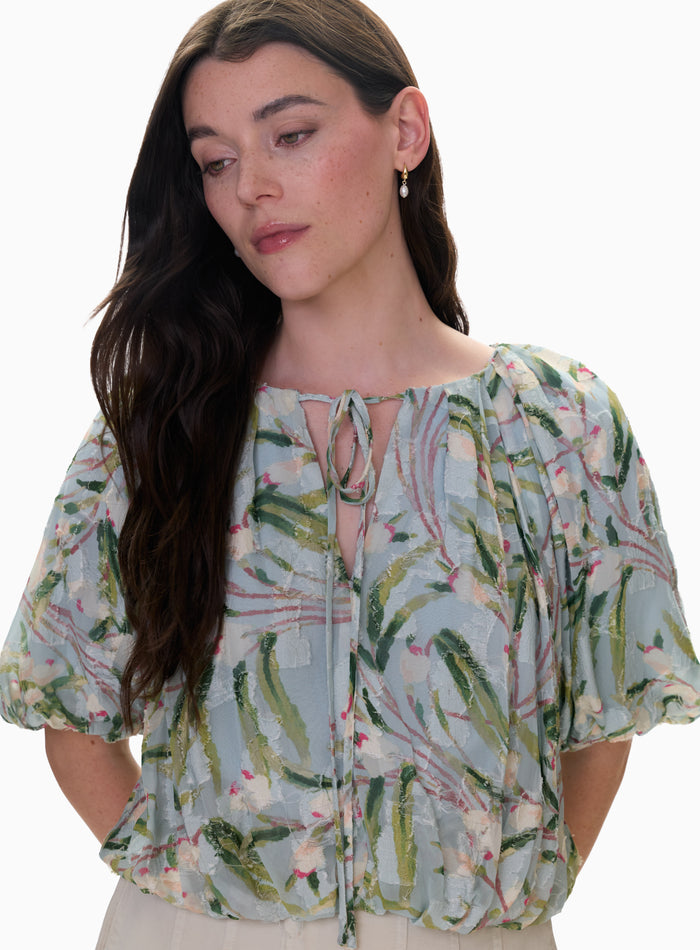 Isla Bubble Crop Top