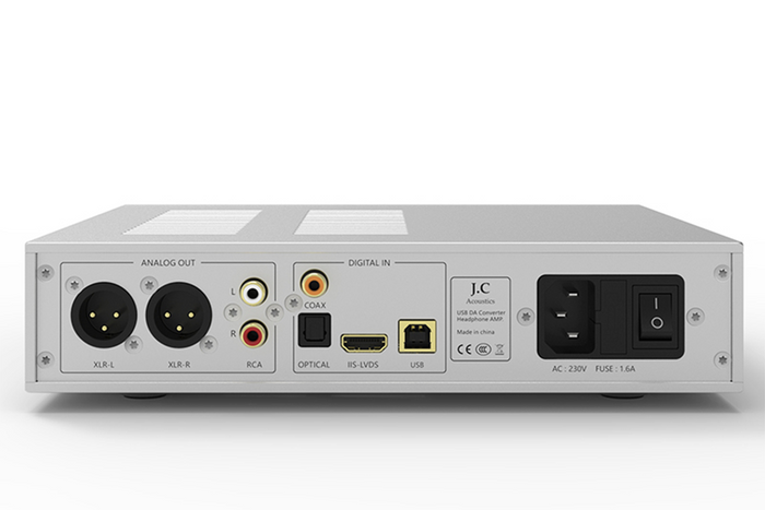 J.C Acoustics UDP-6 ES9039SPRO Desktop DAC & Headphone Amplifier