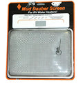 Silver Metal Mesh Mud Dauber Screen for RV Water Heater - Front Packaging View | United RV Parts