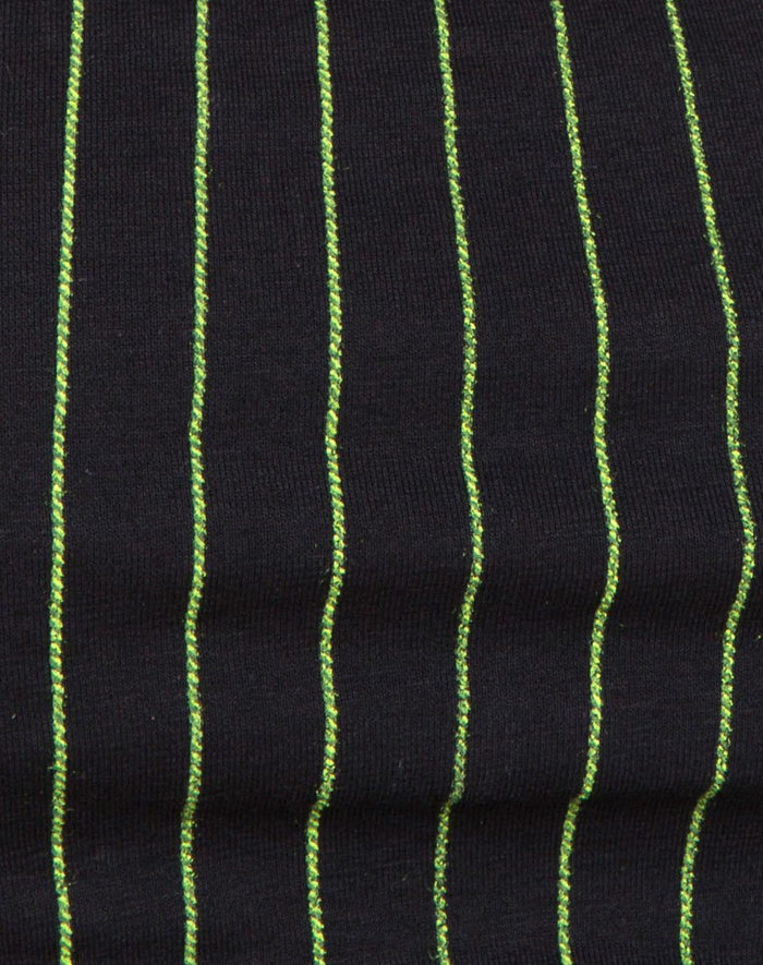 Image of Jeevan Bandeau Top in Neon Pinstripe